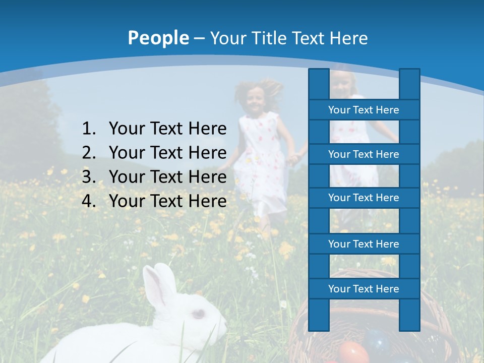Grass Tradition Easter Egg Hunt PowerPoint Template