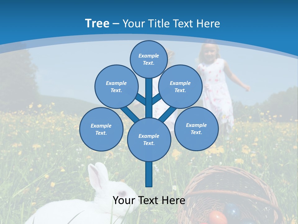 Grass Tradition Easter Egg Hunt PowerPoint Template