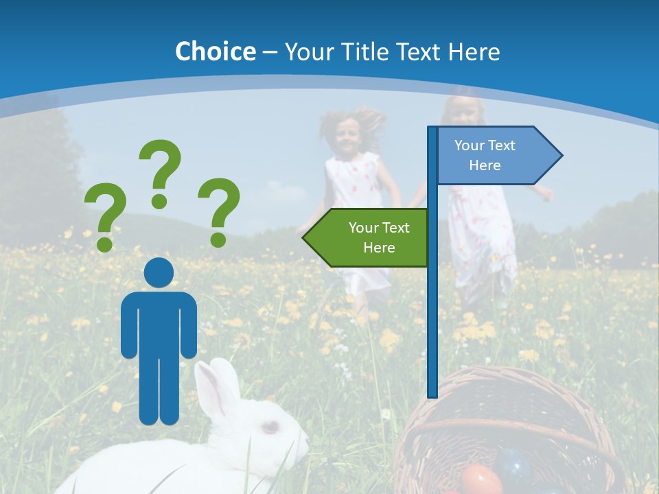 Grass Tradition Easter Egg Hunt PowerPoint Template