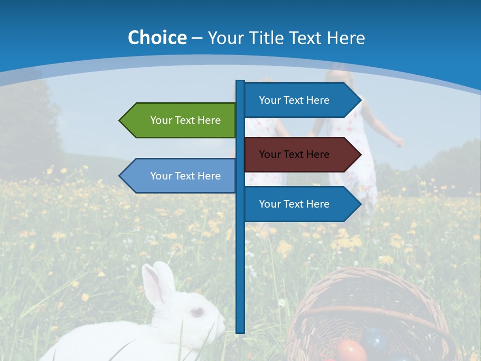 Grass Tradition Easter Egg Hunt PowerPoint Template