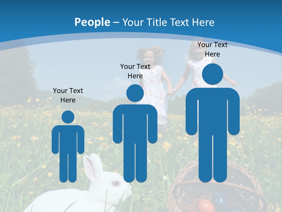 Grass Tradition Easter Egg Hunt PowerPoint Template