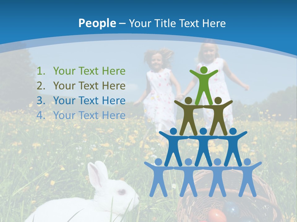 Grass Tradition Easter Egg Hunt PowerPoint Template