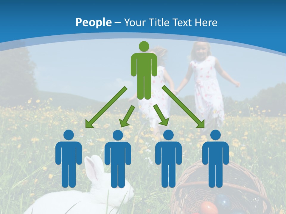 Grass Tradition Easter Egg Hunt PowerPoint Template