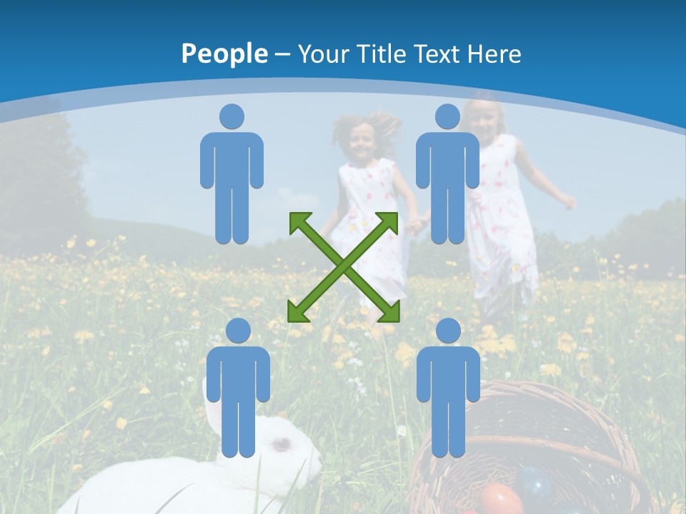 Grass Tradition Easter Egg Hunt PowerPoint Template