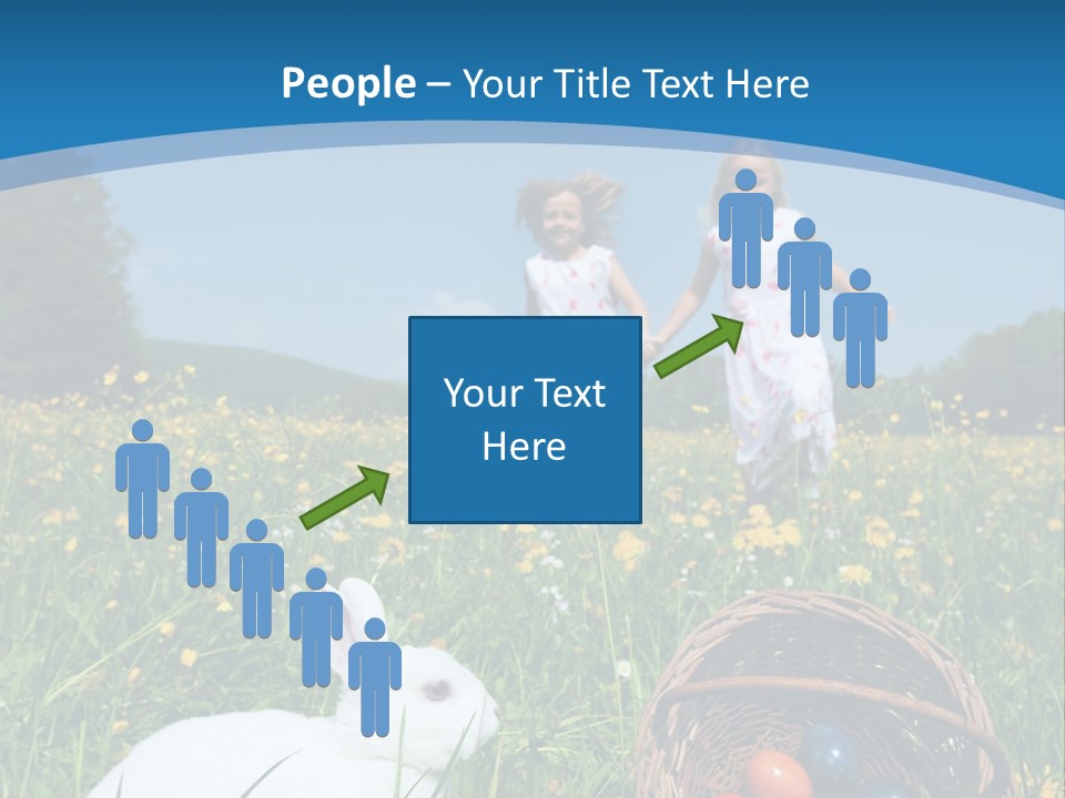 Grass Tradition Easter Egg Hunt PowerPoint Template