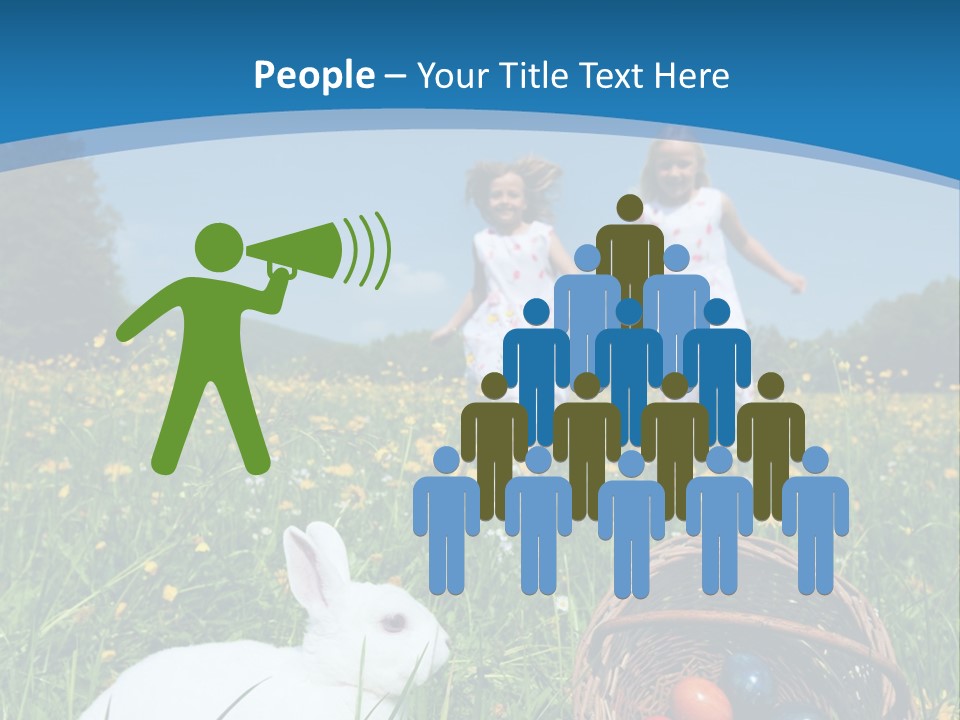 Grass Tradition Easter Egg Hunt PowerPoint Template