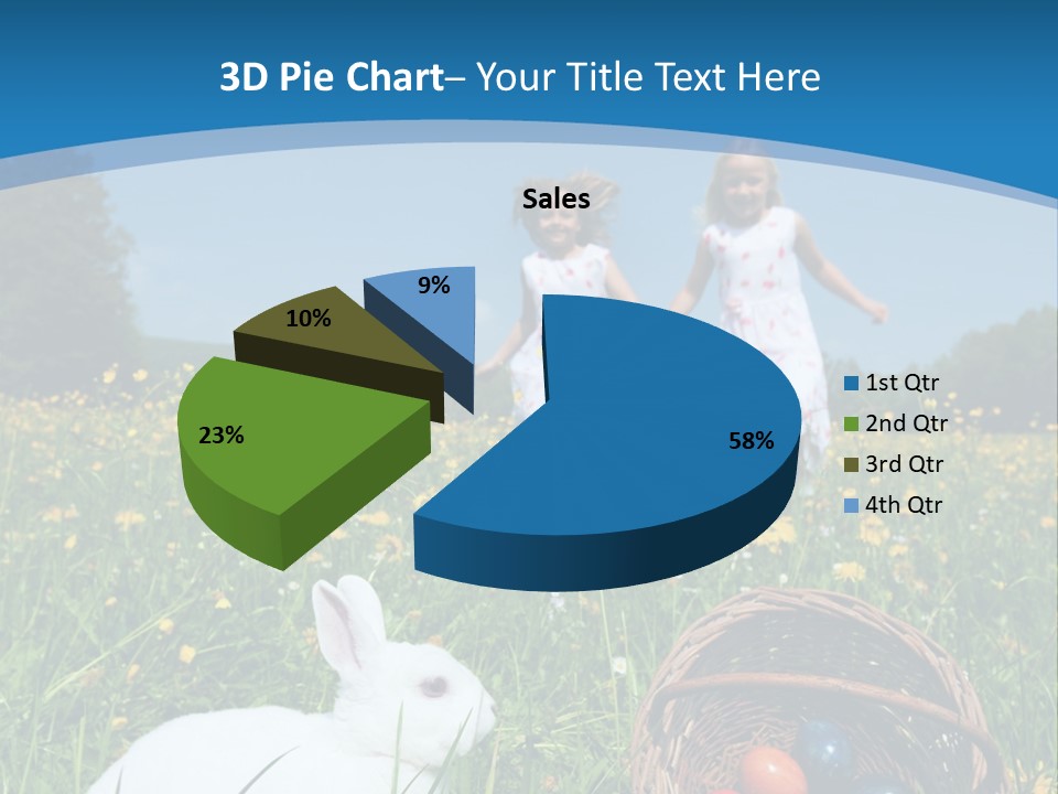 Grass Tradition Easter Egg Hunt PowerPoint Template