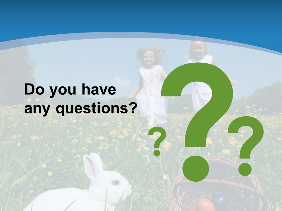 Grass Tradition Easter Egg Hunt PowerPoint Template