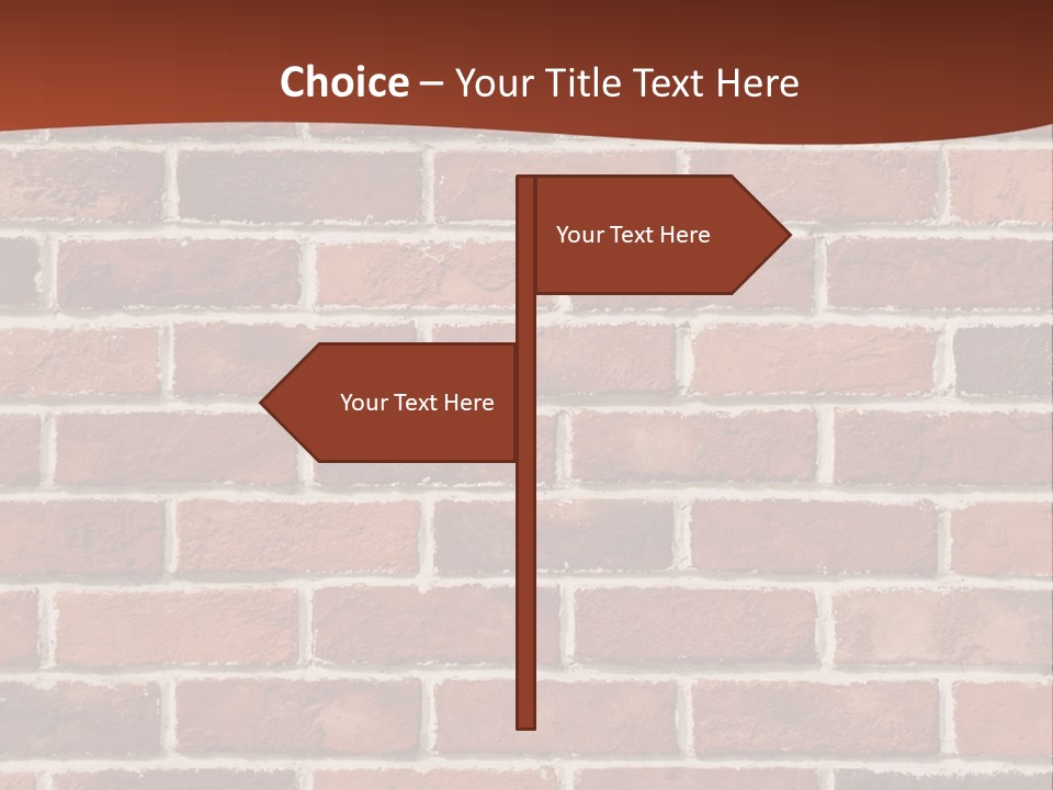 Wall Horizontal Strong PowerPoint Template