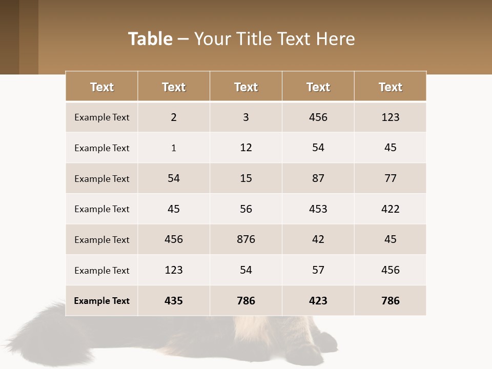 Young One Nature PowerPoint Template
