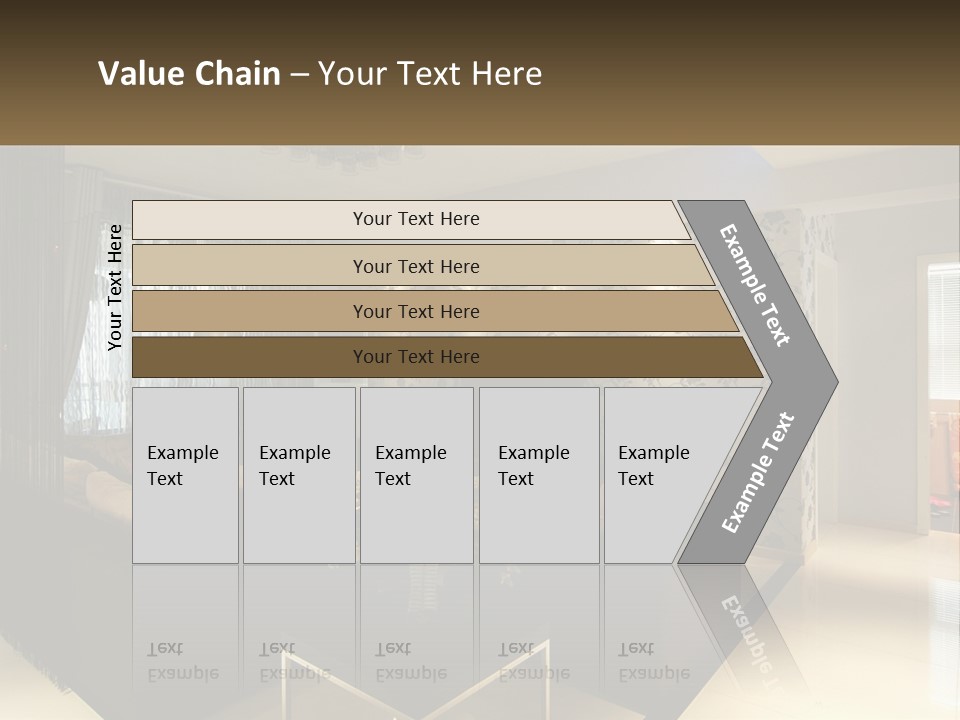 Boughpot Lamp Ceiling PowerPoint Template