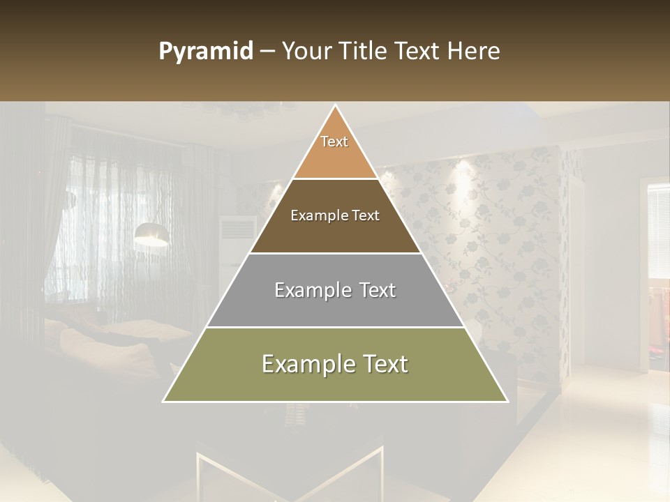 Boughpot Lamp Ceiling PowerPoint Template