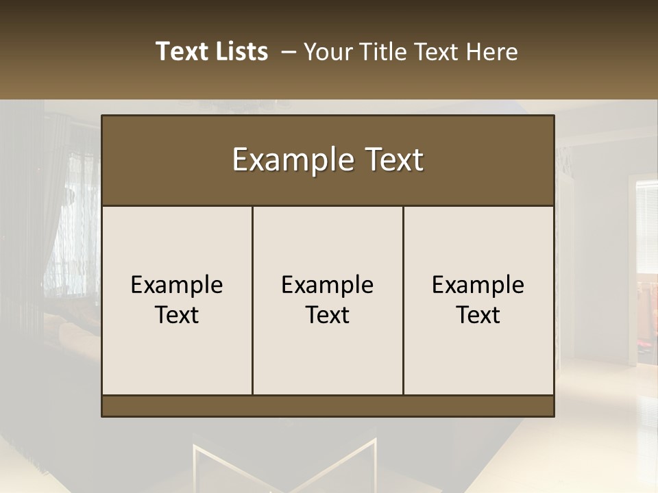 Boughpot Lamp Ceiling PowerPoint Template