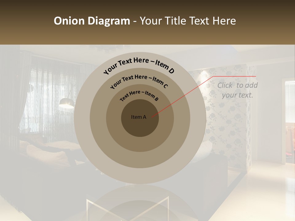 Boughpot Lamp Ceiling PowerPoint Template