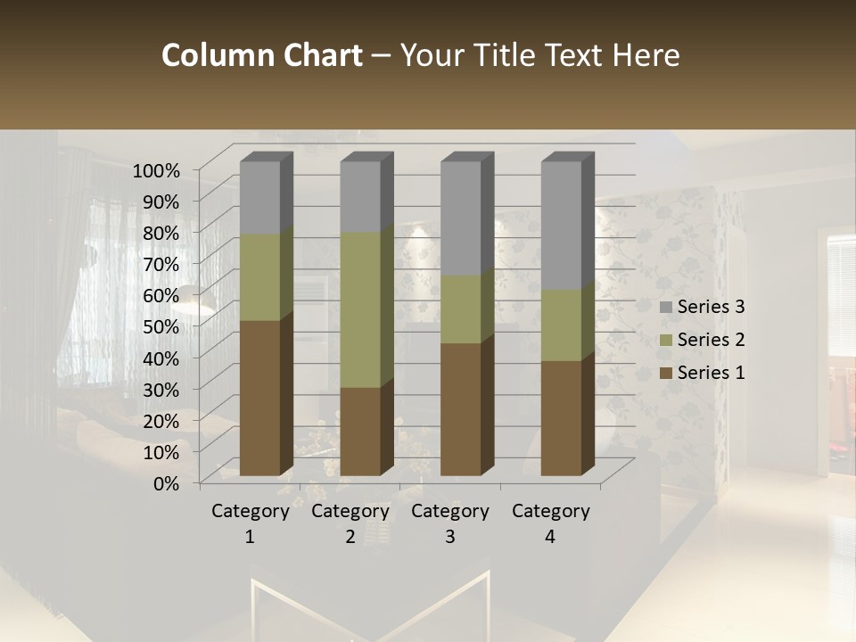 Boughpot Lamp Ceiling PowerPoint Template