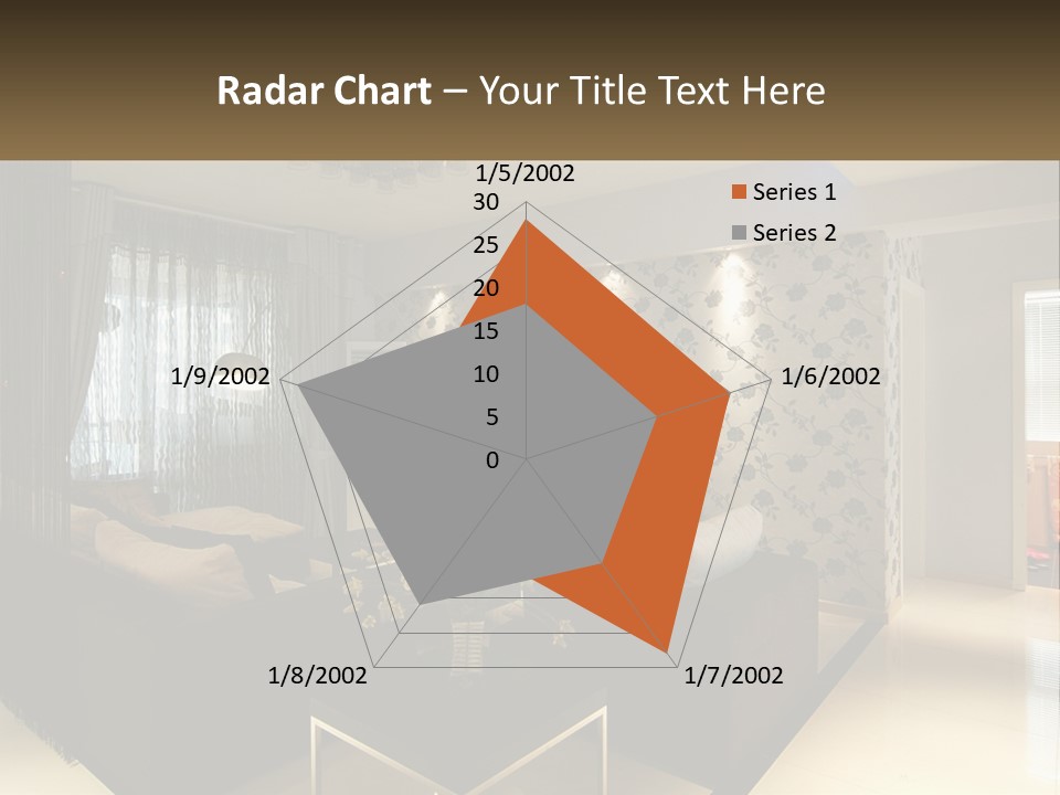 Boughpot Lamp Ceiling PowerPoint Template