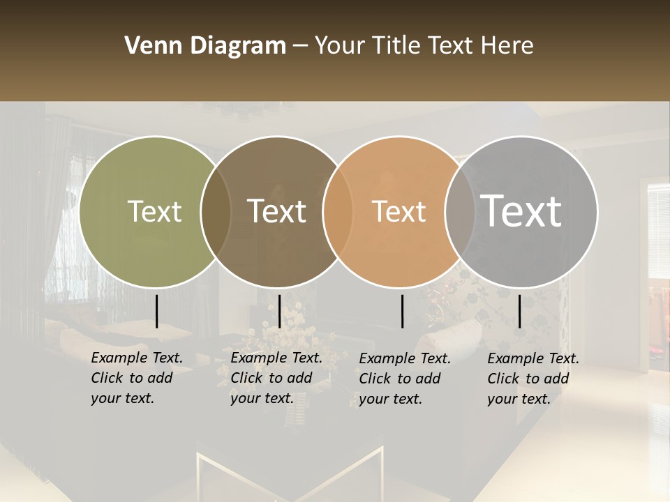 Boughpot Lamp Ceiling PowerPoint Template