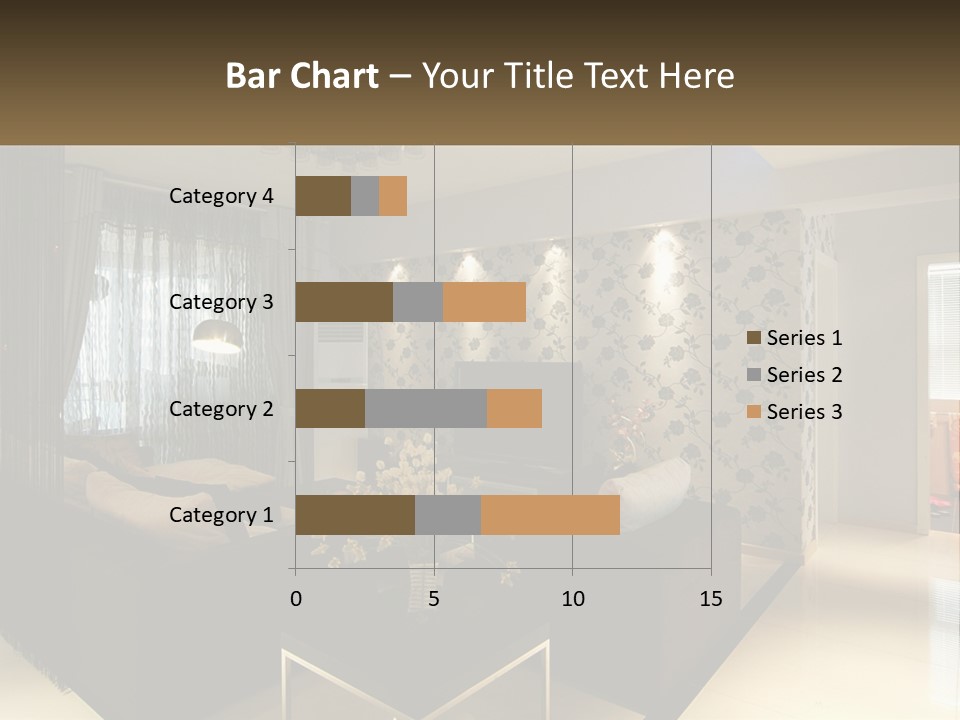 Boughpot Lamp Ceiling PowerPoint Template