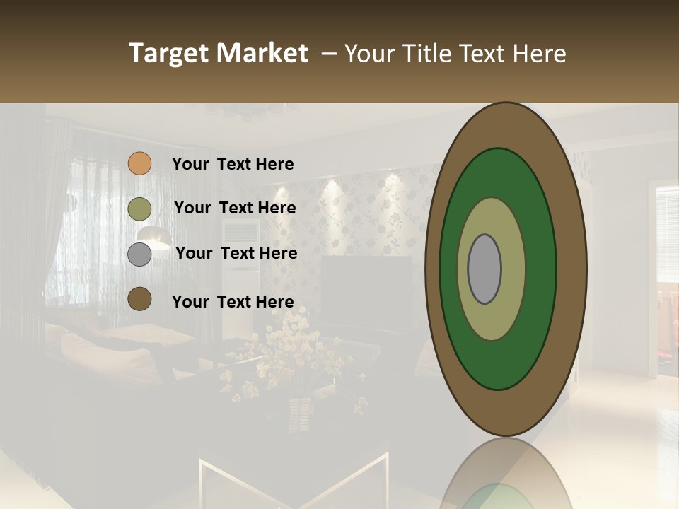 Boughpot Lamp Ceiling PowerPoint Template