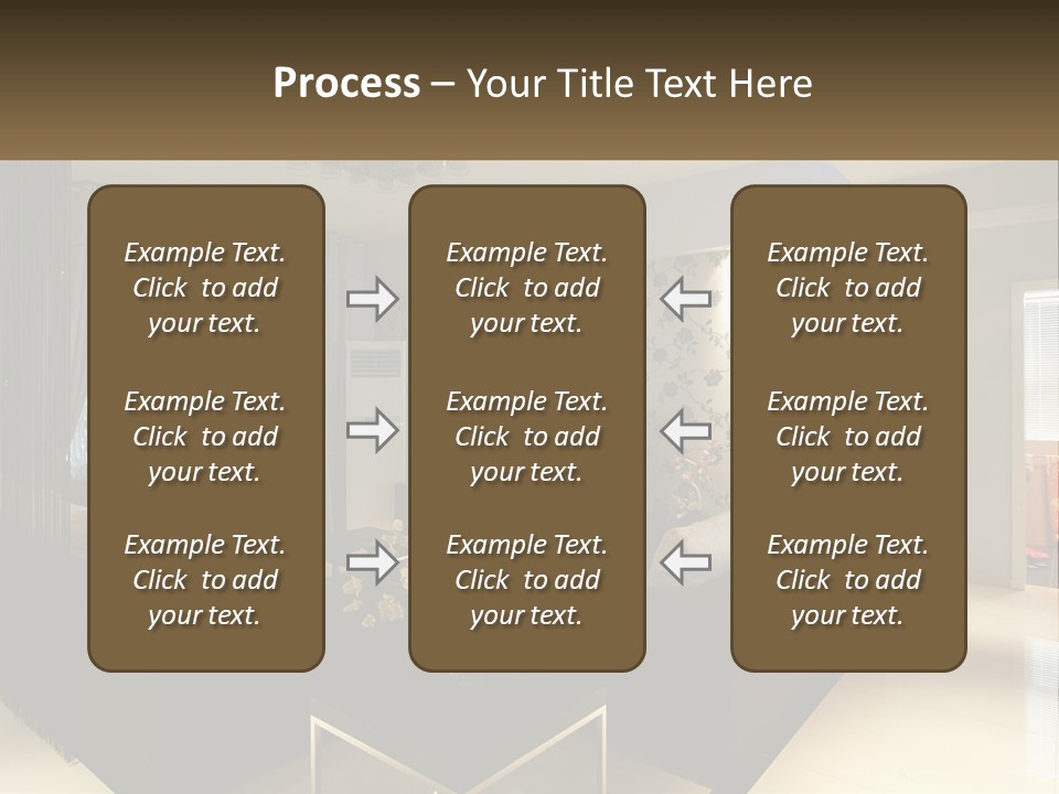 Boughpot Lamp Ceiling PowerPoint Template