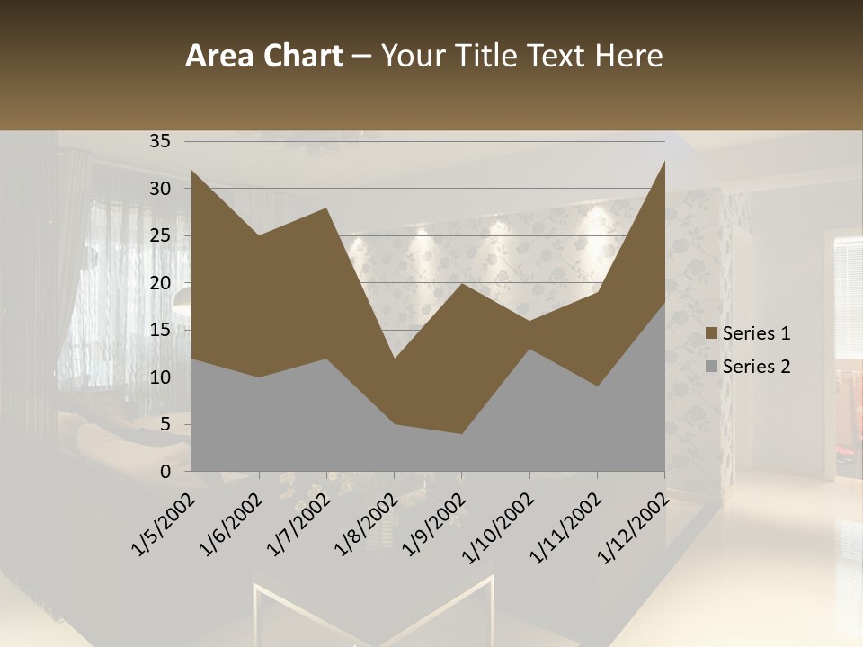 Boughpot Lamp Ceiling PowerPoint Template