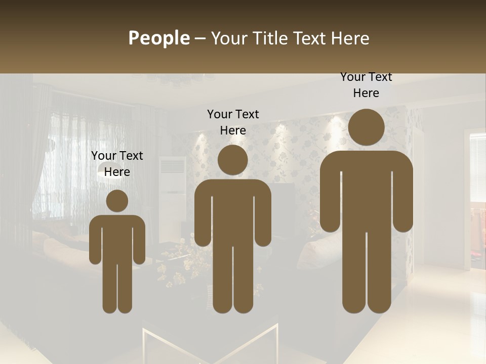 Boughpot Lamp Ceiling PowerPoint Template