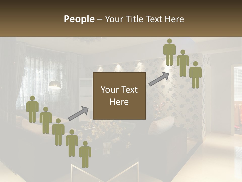 Boughpot Lamp Ceiling PowerPoint Template