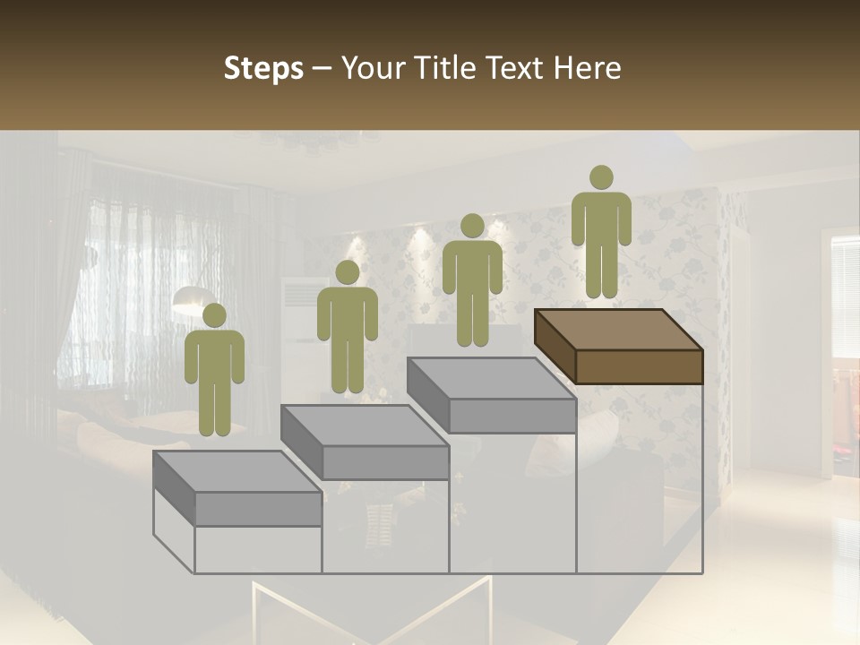 Boughpot Lamp Ceiling PowerPoint Template