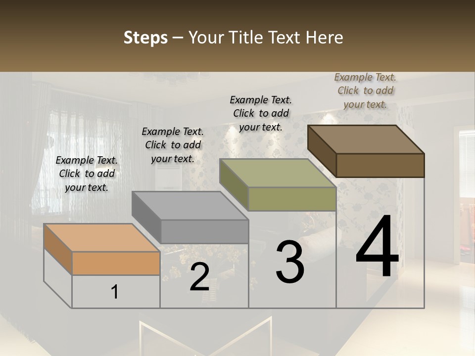 Boughpot Lamp Ceiling PowerPoint Template