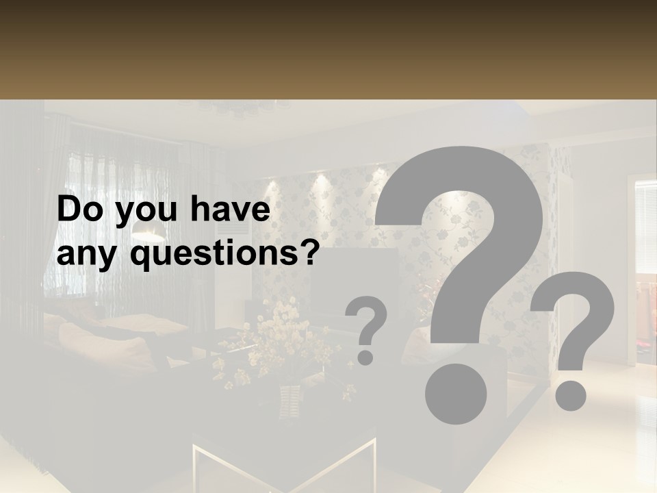 Boughpot Lamp Ceiling PowerPoint Template