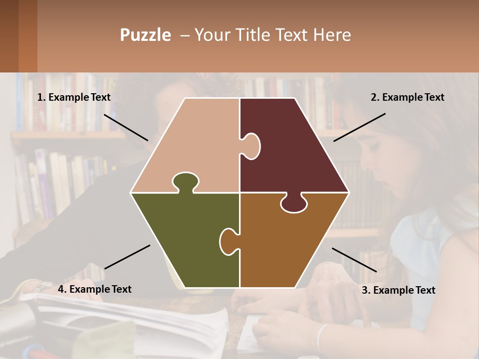 Parent Homework Old PowerPoint Template