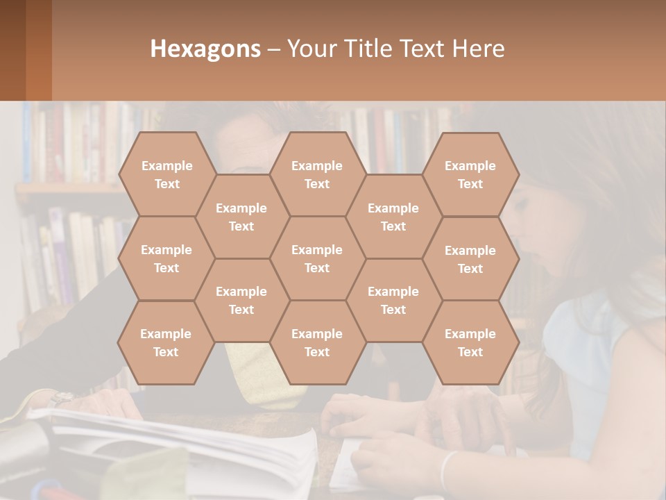 Parent Homework Old PowerPoint Template