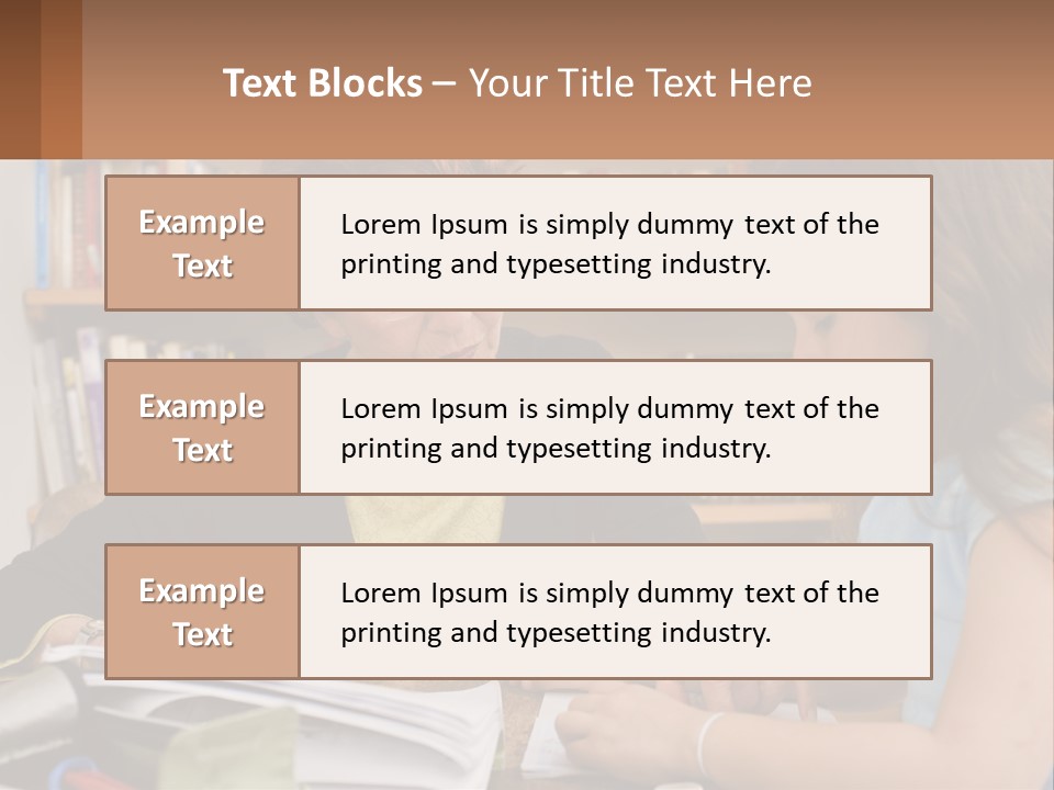Parent Homework Old PowerPoint Template