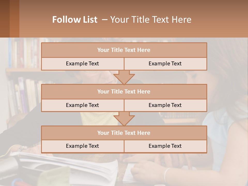 Parent Homework Old PowerPoint Template