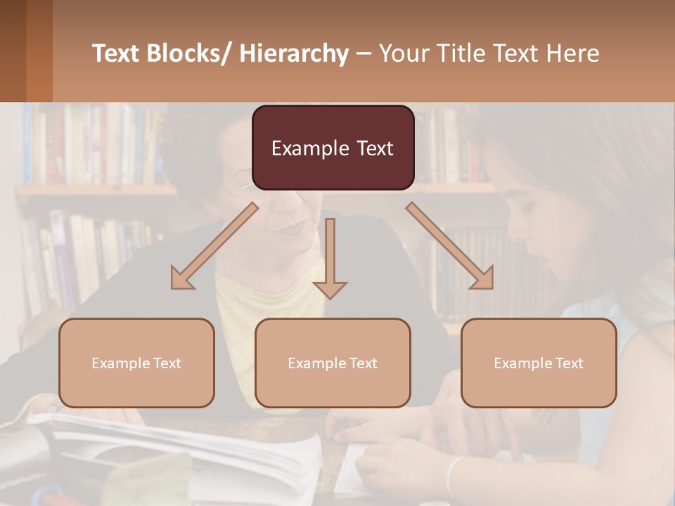 Parent Homework Old PowerPoint Template