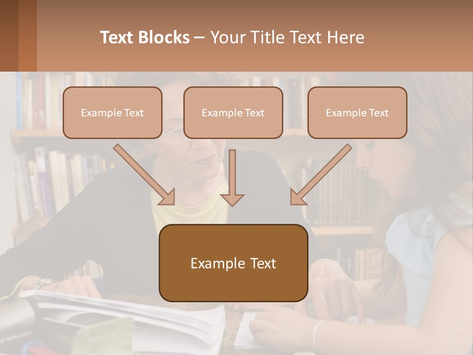 Parent Homework Old PowerPoint Template