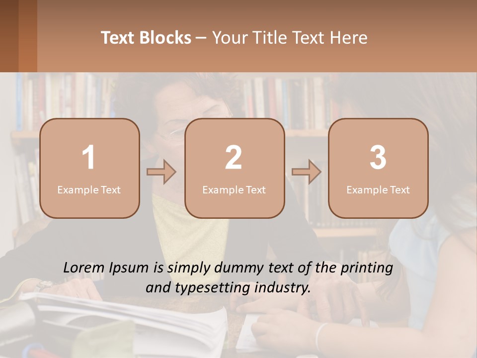 Parent Homework Old PowerPoint Template