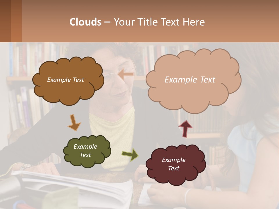 Parent Homework Old PowerPoint Template
