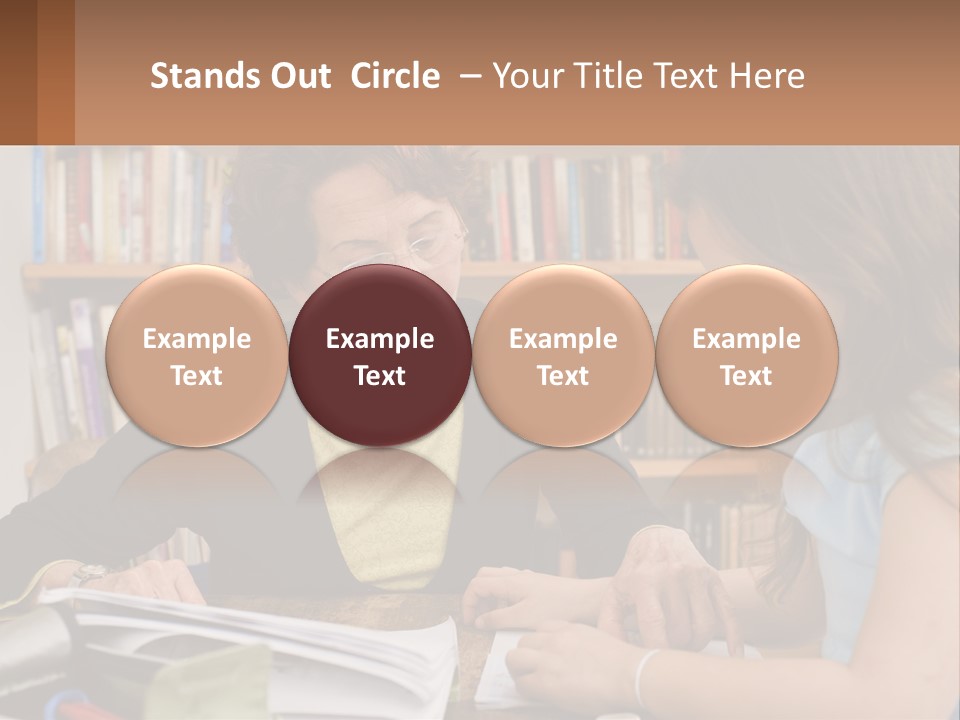 Parent Homework Old PowerPoint Template