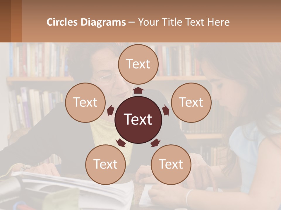 Parent Homework Old PowerPoint Template