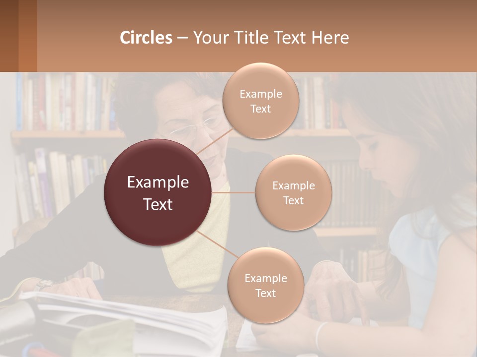 Parent Homework Old PowerPoint Template