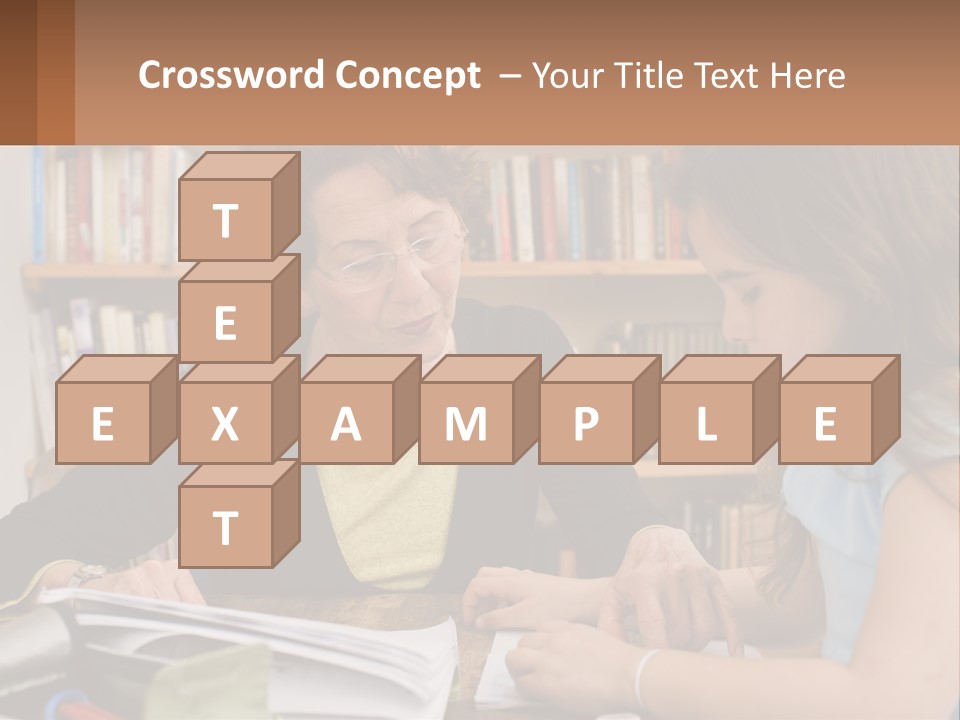 Parent Homework Old PowerPoint Template