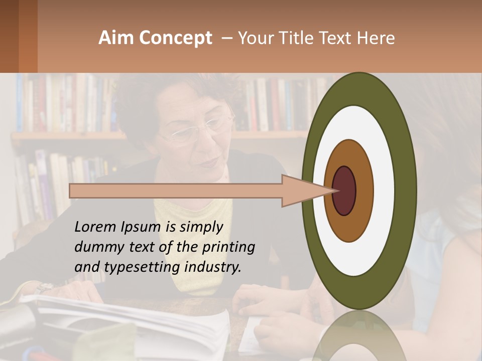 Parent Homework Old PowerPoint Template