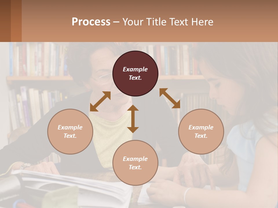 Parent Homework Old PowerPoint Template