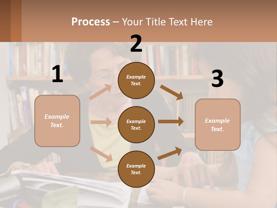 Parent Homework Old PowerPoint Template