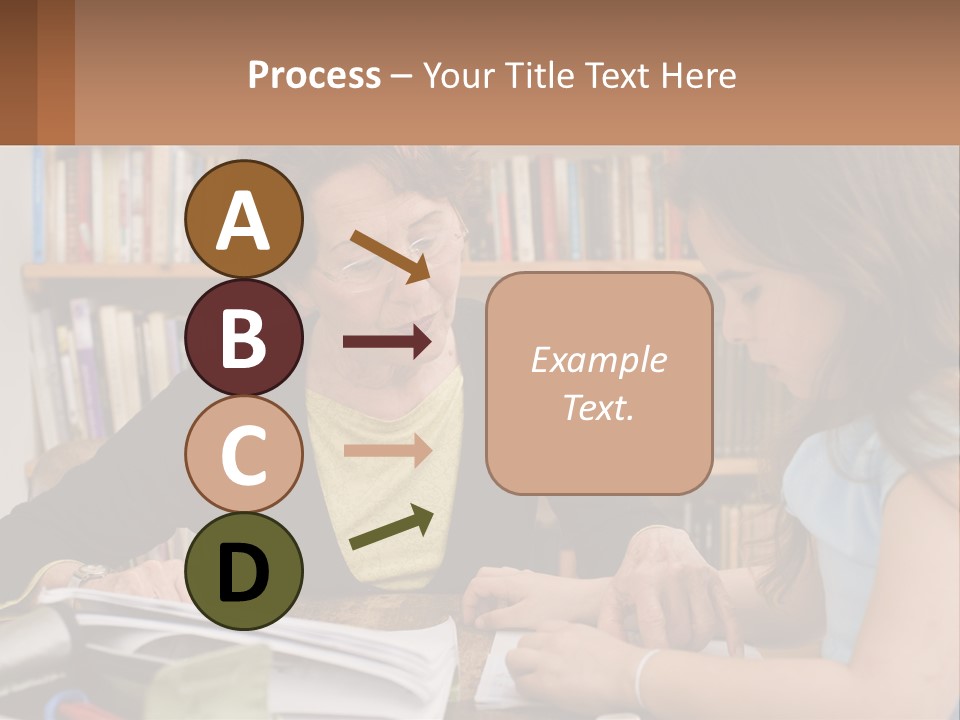 Parent Homework Old PowerPoint Template