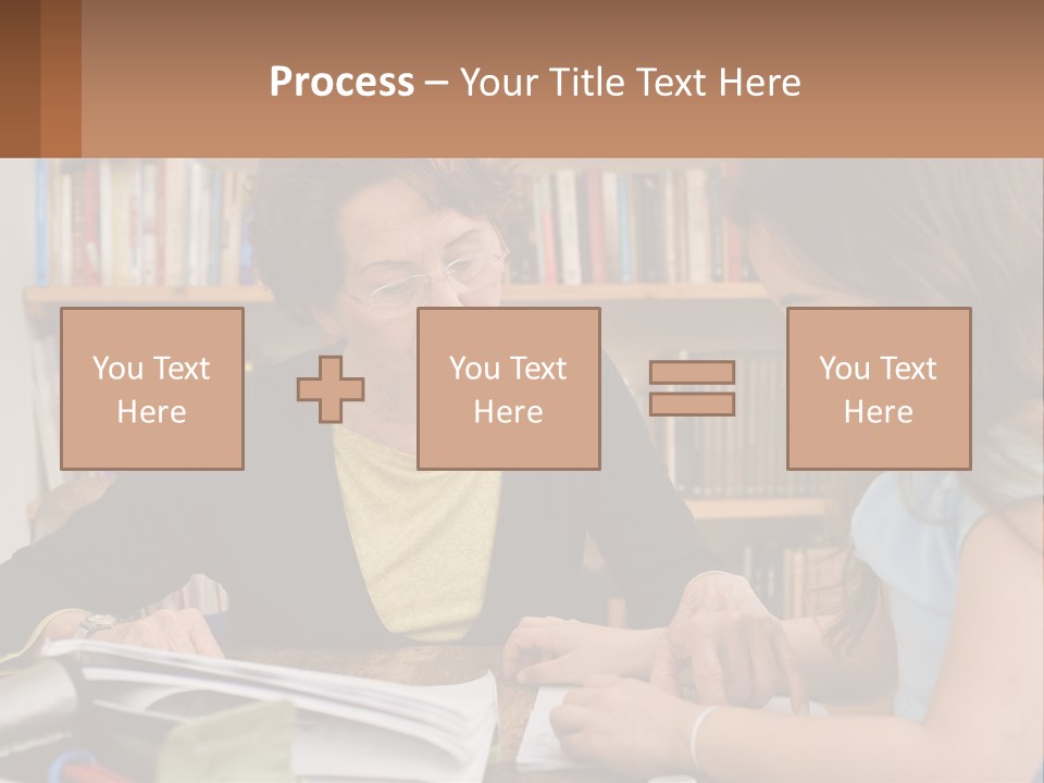 Parent Homework Old PowerPoint Template