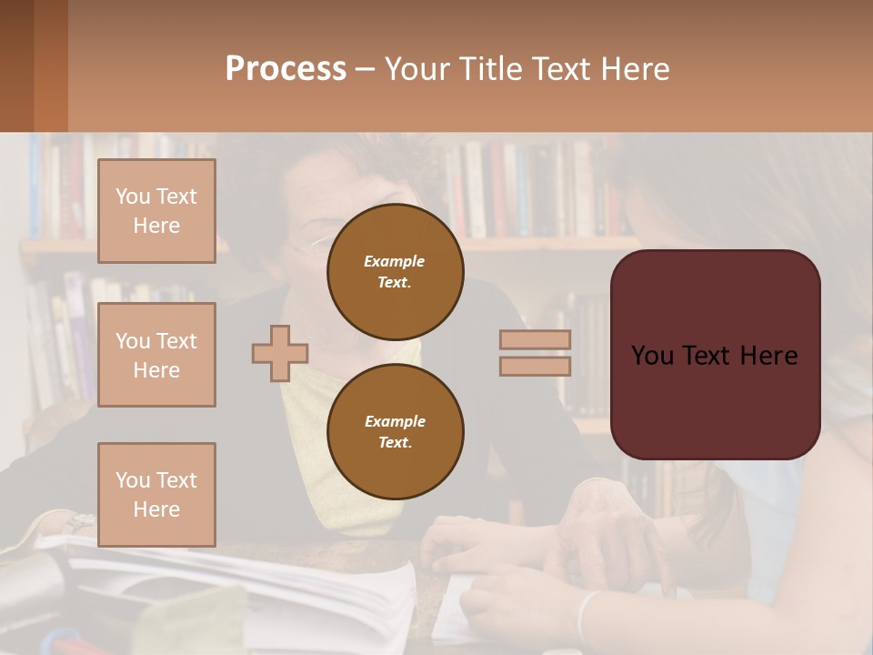 Parent Homework Old PowerPoint Template