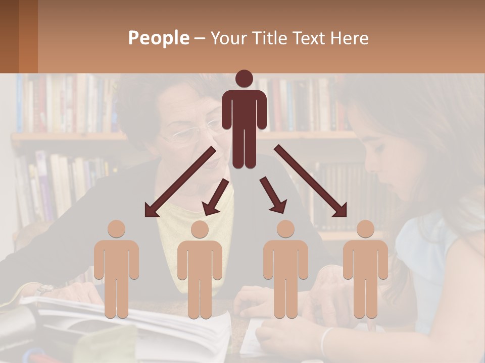 Parent Homework Old PowerPoint Template