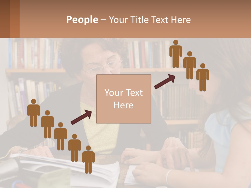 Parent Homework Old PowerPoint Template